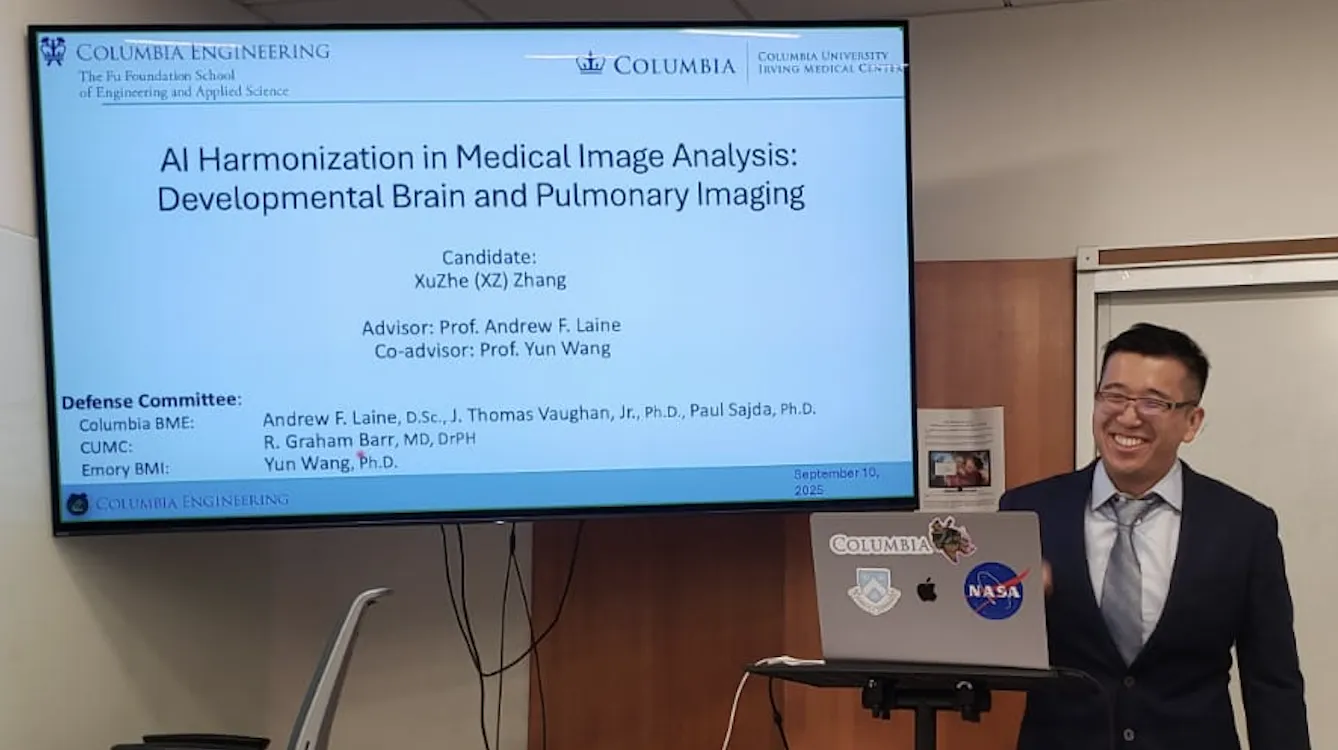 Congratulations to Dr. Xuzhe Zhang!!!!